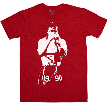 Football Gazza Crying 1990 Mens T-Shirt 8Ball